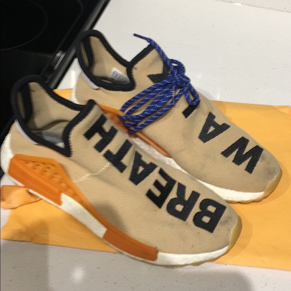 Human race shoes.